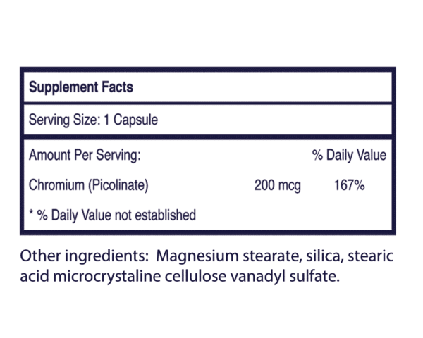 Chromium Picolinate - Image 2